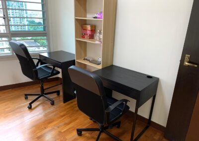 HomestayinSingapore.com room 1 desk